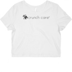 Ladies Slim Fit Crop Top Tee