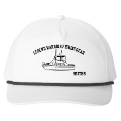 Snapback Five-Panel Rope Hat