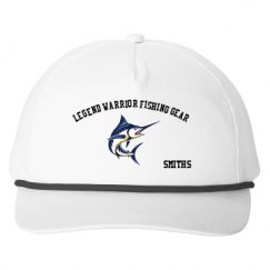 Snapback Five-Panel Rope Hat