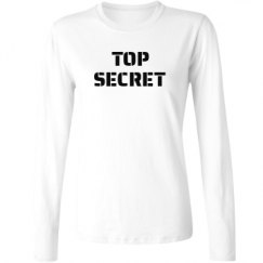 Ladies Relaxed Fit Basic Long Sleeve Tee