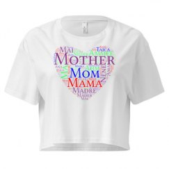 Ladies Festival Cali Crop Top Tee