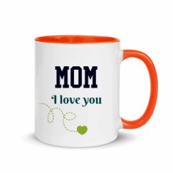 11oz Ceramic Mug with Color Inside