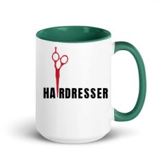 15oz Ceramic Mug with Color Inside