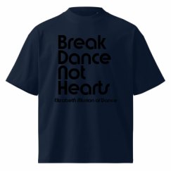 Unisex Organic Oversized High Neck T-Shirt