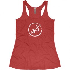Ladies Slim Fit Super Soft Racerback Triblend Tank