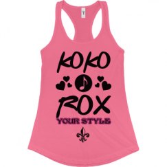 Ladies Slim Fit Racerback Tank Top