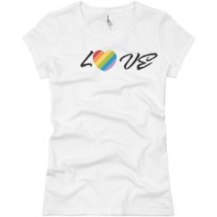 Ladies Slim Fit Basic Promo Jersey Tee