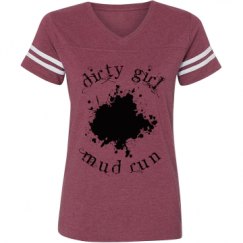 Ladies Relaxed Fit Vintage Sports Tee