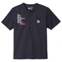 Unisex Carhartt Henley Tee