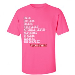 Unisex Ultra Cotton Safety Neon Crewneck Tee