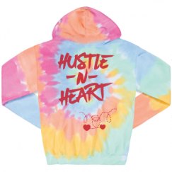 Unisex Tie-Dye Fleece Hoodie