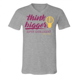 Unisex V-Neck Jersey Tee