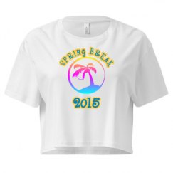 Ladies Festival Cali Crop Top Tee