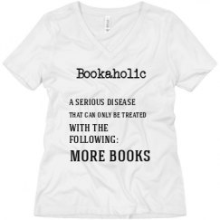 Ladies Relaxed Fit V-Neck Tee