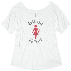 Ladies Flowy Slouchy Tee