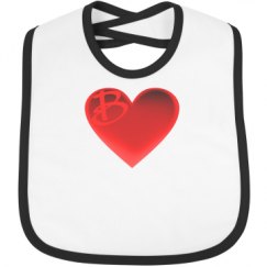 Infant Contrast Trim Bib