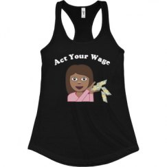 Ladies Slim Fit Racerback Tank Top