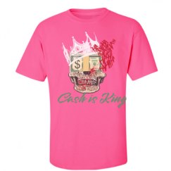 Unisex Ultra Cotton Safety Neon Crewneck Tee