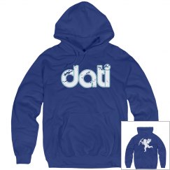 CW DATI LIGHT BLUE FLEECE HOODIE