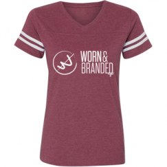Ladies Relaxed Fit Vintage Sports Tee