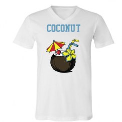 Unisex V-Neck Jersey Tee