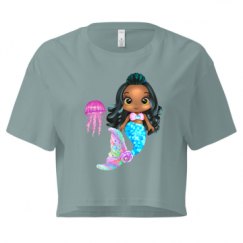 Ladies Festival Cali Crop Top Tee