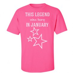 Unisex Ultra Cotton Safety Neon Crewneck Tee