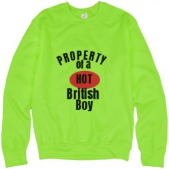 Unisex Neon Crewneck Sweatshirt