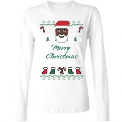 Ladies Relaxed Fit Basic Long Sleeve Tee