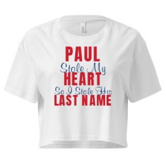 Ladies Festival Cali Crop Top Tee