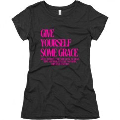 Ladies Slim Fit Super Soft Triblend Tee