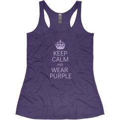 Wear Purple Tank Top