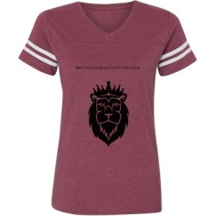 Ladies Relaxed Fit Vintage Sports Tee