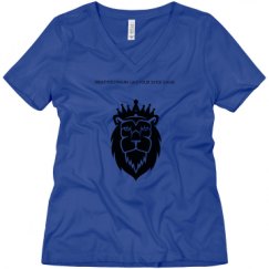 Ladies Relaxed Fit V-Neck Tee