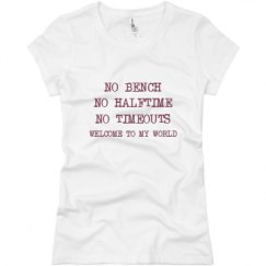 Ladies Slim Fit Basic Promo Jersey Tee