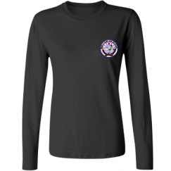 Ladies Relaxed Fit Basic Long Sleeve Tee