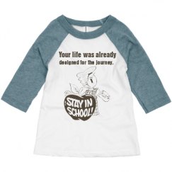 Toddler 3/4 Sleeve Raglan Tee