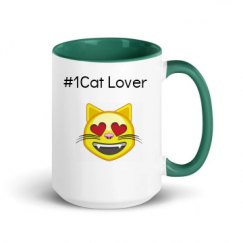 15oz Ceramic Mug with Color Inside