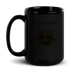15oz Black Glossy Mug