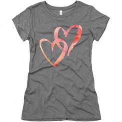 Ladies Slim Fit Super Soft Triblend Tee