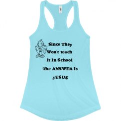 Ladies Slim Fit Racerback Tank Top