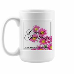15oz Ceramic Coffee Mug