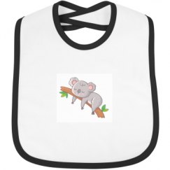 Infant Contrast Trim Bib
