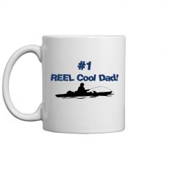 REEL Cool Dad mug 2 - blue