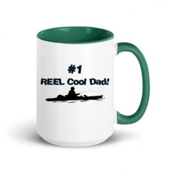 15oz Ceramic Mug with Color Inside