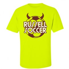 Unisex Ultra Cotton Safety Neon Crewneck Tee