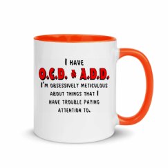 11oz Ceramic Mug with Color Inside