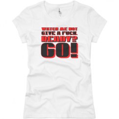 Ladies Slim Fit Basic Promo Jersey Tee