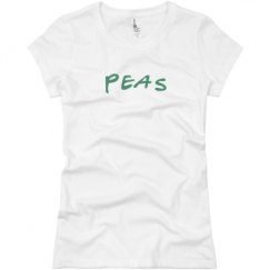 Ladies Slim Fit Basic Promo Jersey Tee