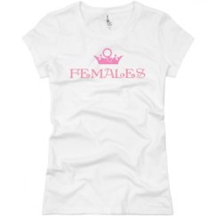 Ladies Slim Fit Basic Promo Jersey Tee
